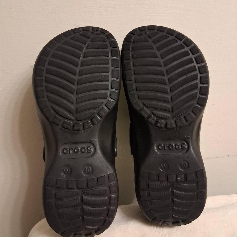 CROCS Black Classic Clogs - Picture 12 of 16